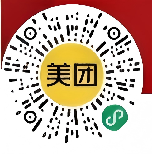 扫码关注美团